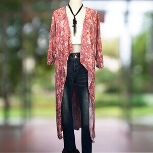 LuLaRoe Shirley Kimono – Blush Bloom Elegance